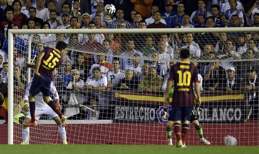 Peppe anticipato dal giovane centrale catalano