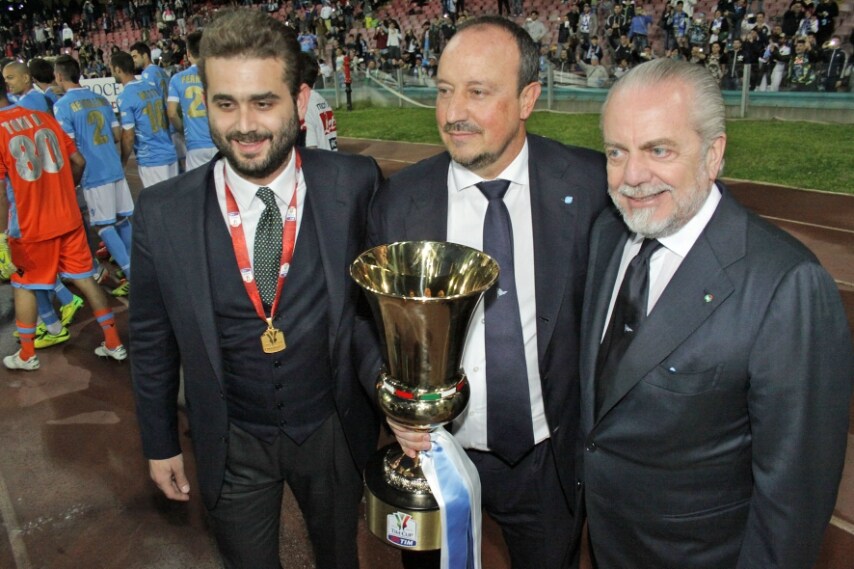 Il trofeo vinto nella finale contro la Fiorentina