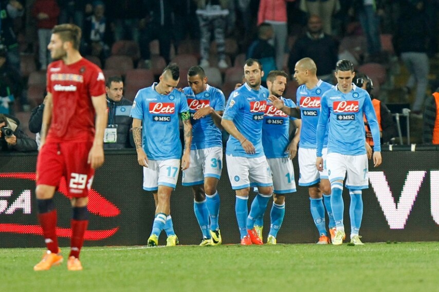 Napoli in vantaggio