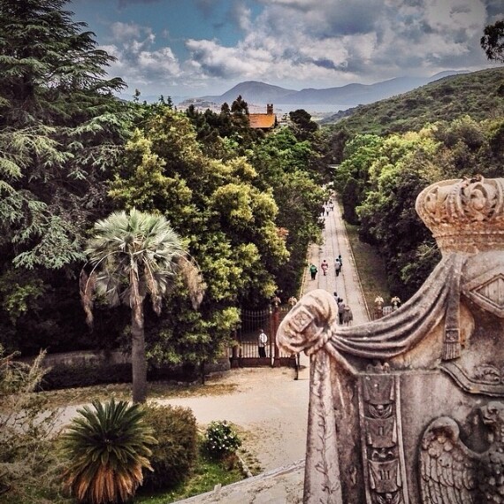 Veduta panoramica di Villa San Martino, una delle residenze elbane di Napoleone Bonaparte. Credito foto @oraziospoto