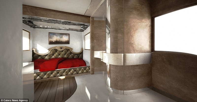 Adiacente alla camera da letto, il bagno, con tanto di doccia "a pioggia".