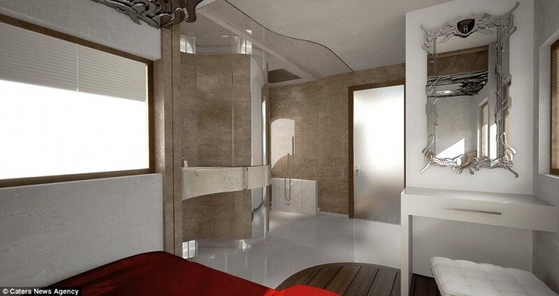 Che gli interni piacciano o meno, difficilmente potranno essere valutati peggiori dell'esterno in oro. La comodità, comunque, non manca: chi soffre il freddo di Dubai, può sempre accendere il riscaldamento del pavimento.