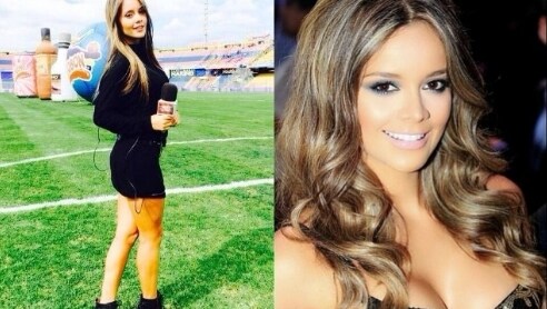 Alejandra Buitrago è la sexy reporter colombiana dei Mondiali