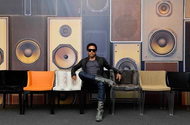 In occasione della Milano Design Week 2012, Kartell ha presentato una collaborazione tra i mobili del designer francese Philippe Starck e il musicista Lenny Kravitz .
