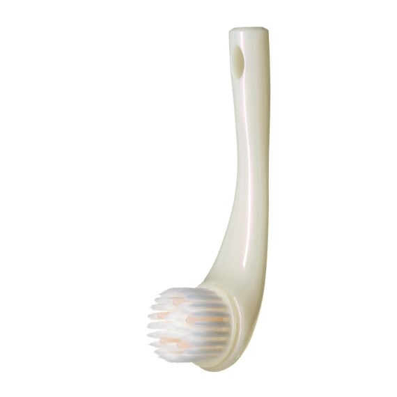 Grazie al mix tra setole e cilindretti in silicone pulisce e massaggia la pelle del viso.