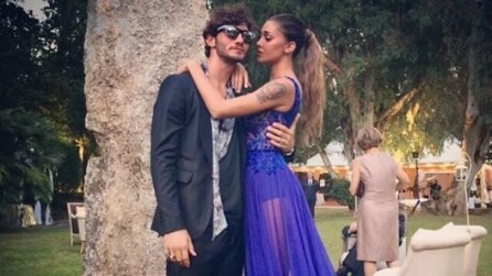 Il nude look di Belén per le nozze della Canalis