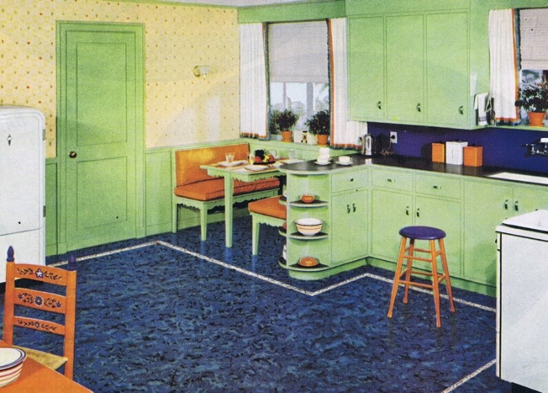 Questo rivoluzionario rivestimento per pavimenti venne prodotto per la prima volta da Frederick Walton nel 1860.