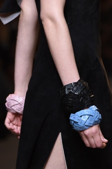 I maxi bracciali in pelle