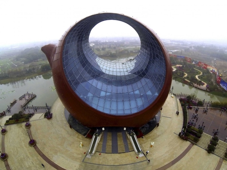 Edificio a forma di teiera in Wuxi