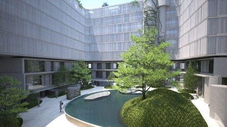 Vetrate e giardini pensili, a Roma arriva il palazzo del futuro