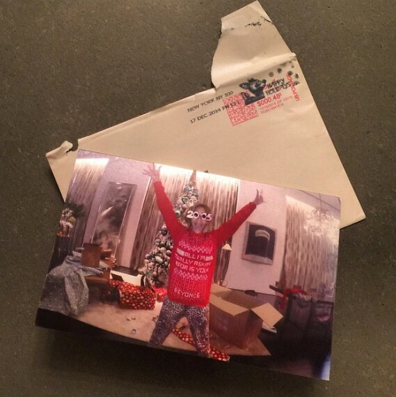 Una delle cartoline di natale più divertenti dell'anno.