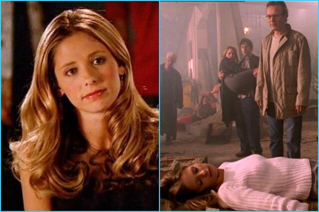 La sua morte in "Buffy l'ammazzavampiri" è andata in onda nell'episodio 5x22 “The Gift”