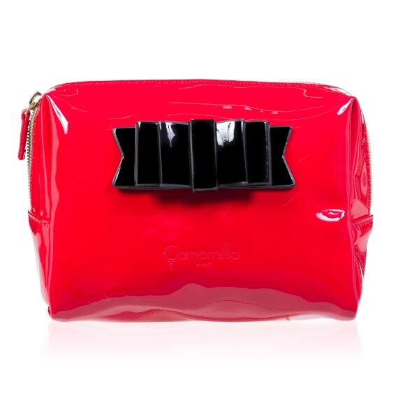 Pochette in vernice con fiocco su QVC 24,90 euro