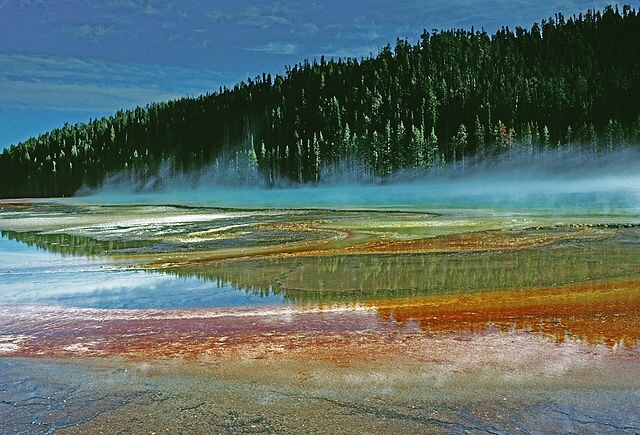 http://commons.wikimedia.org/wiki/File:Grand_Prismatic_Spring,_Yellowstone_National_Park_USA.jpg