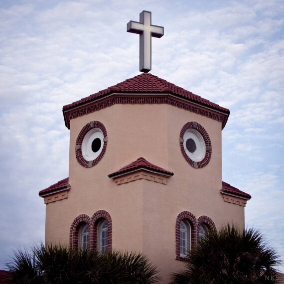 Chiesa vicino al mare, Madeira Beach, Florida. FONTE: lighthugger on Reddit