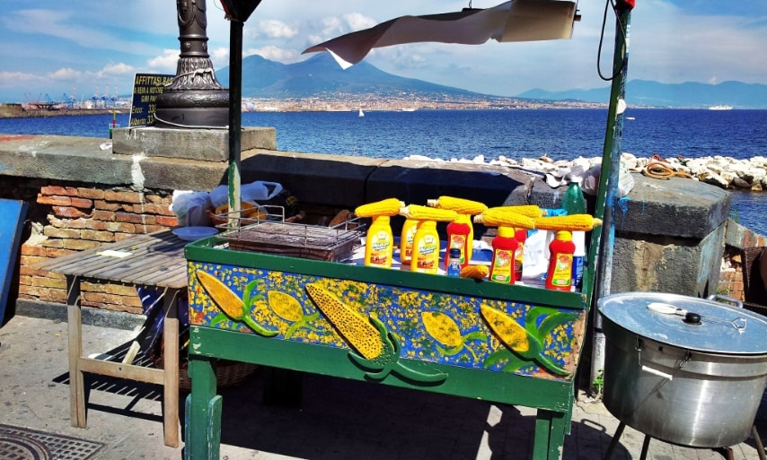 Pannocchie e Vesuvio