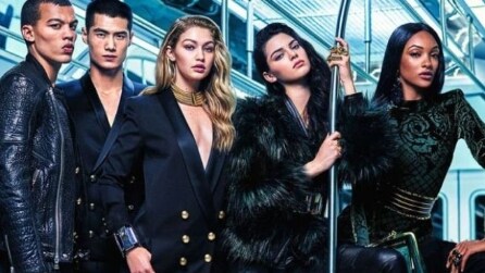 Kendall Jenner presenta la collezione Balmain x H&M
