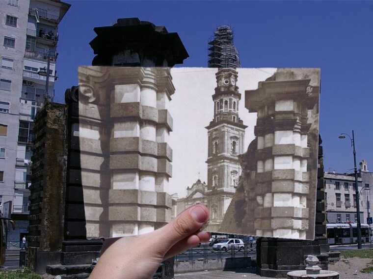 La piazza della rivoluzione, la piazza di Masaniello. Anticamente non era altro che uno slargo irregolare esterno al perimetro urbano, chiamato per questo "campo del moricino", perché attaccato alle mura divisorie della città.