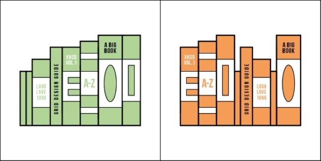 Chi la ordina in base alla grandezza dei libri e chi invece senza un preciso criterio.