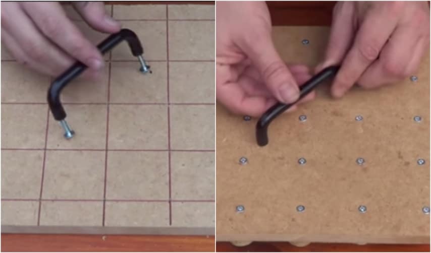 Stesso procedimento per installare un pratico manico.