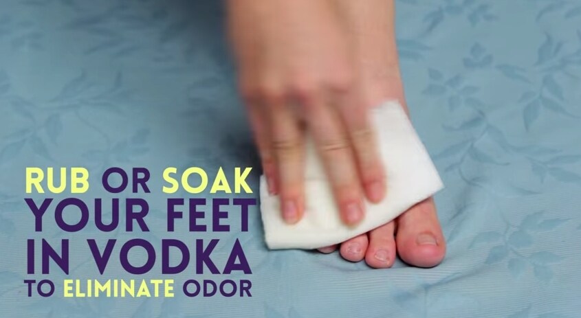 Applica un po' di vodka...