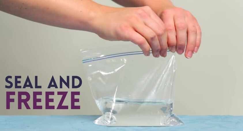 Sigilla e metti nel congelatore!