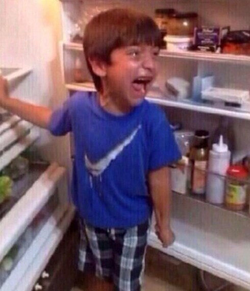 Cosa succede quando non si trova il proprio cibo preferito in frigo