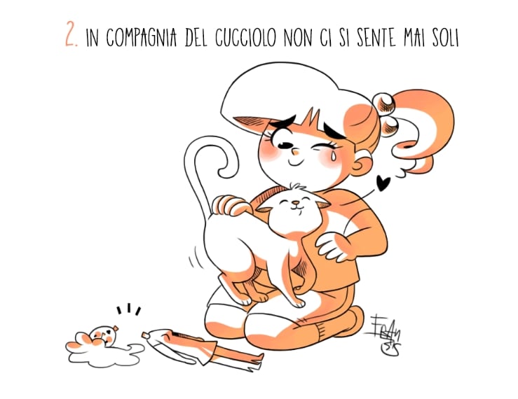 I cani, i gatti e tutti gli animali domestici sono molto più “umani” di quanto si crede. La loro fedeltà è incondizionata ed è proprio grazie a loro se i bambini imparano fin da piccoli il valore dell’affetto. Il loro cucciolo è sempre al loro fianco ed è capace di donare un gesto dolce nei momenti difficili, anche quando si rimane soli.