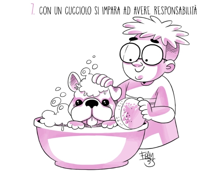 Prendersi cura di un animale domestico insegna ai bambini che a determinate azioni seguono delle conseguenze. Quando gli animali non sono curati abbastanza, soffrono; se non vengono lavati, emanano cattivi odori; se non vengono lasciati liberi, diventano nervosi. I bambini colgono immediatamente il loro disagio e capiscono che bisogna fare qualcosa per correre ai ripari.