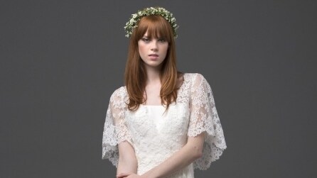 L'abito da sposa di Elisa firmato Alberta Ferretti