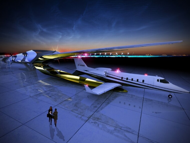 L'hotel Gatway è una struttura alberghiera collocata accanto ad un aereo che segue il veivolo ovunque vada, progettata dall'Architetto Margot Krasojevic.