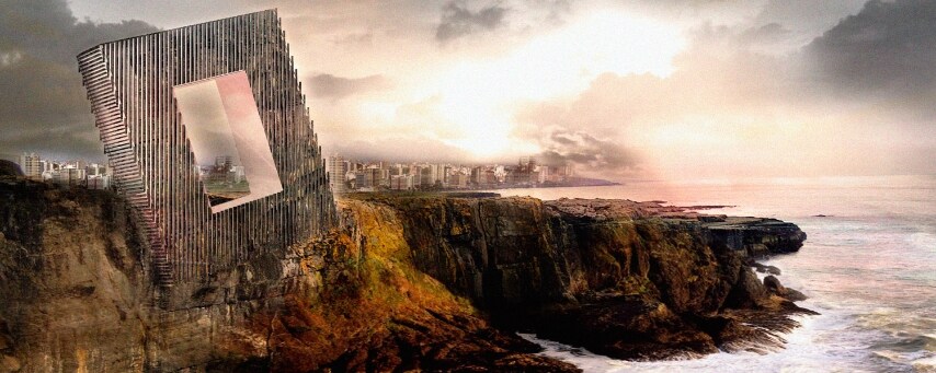 Questo hotel avveniristico è stato progettato per essere la perfetta cornice da cui ammirare l'Oceano Pacifico