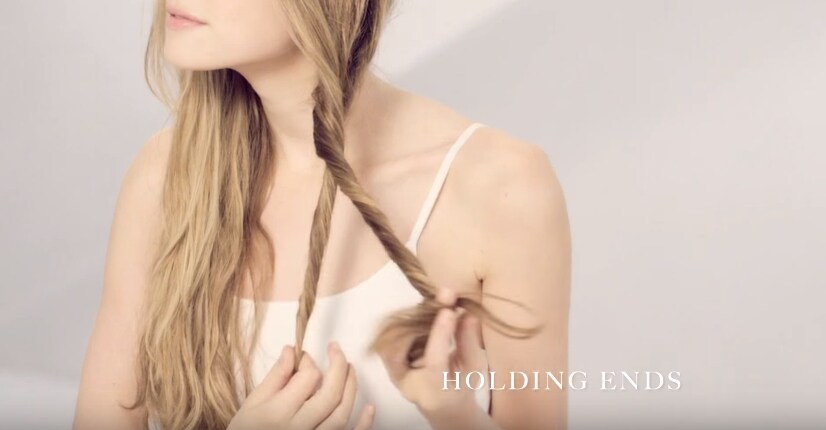 Ottenendo così un unico torciglione