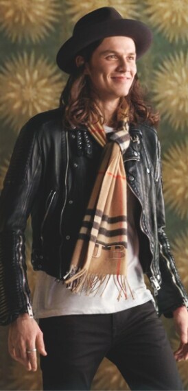 James Bay credit by Burberry