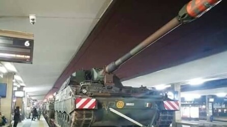 Arrivano i carri armati a Milano