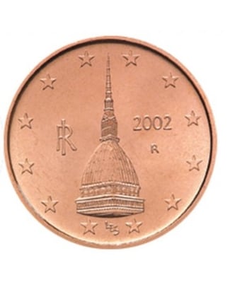 La Zecca di Stato ha commesso un errore stampando su centinaia di monete da 1 cent stampando sul retro la Mole Antonelliana di Torino anziché Castel del Monte