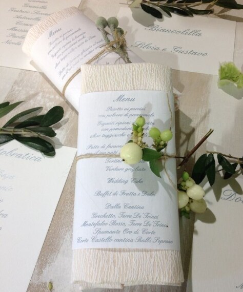 Segnaposto in vischio