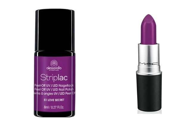 Smalto: Striplac - Smalto UV (Love Secret) Labbra: Mac - Lipstick (Heroine)