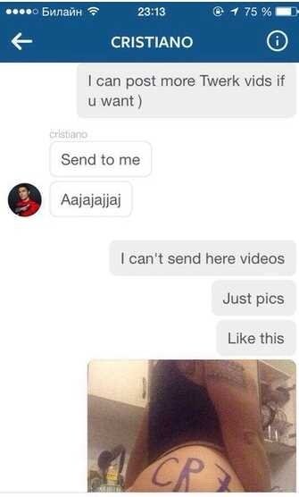 "Se vuoi pubblico altri video" "Mandameli ahahahhaha" "Non posso mandare video qui, ma solo foto"