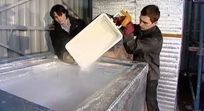 KrioRus è basata a Sergiyev Posad, periferia di Mosca. Ecco lo staff all'opera.