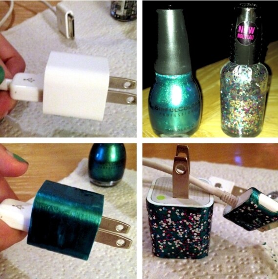 Fonte Immagine: http://www.leannaranieri.com/diy-glitter-iphone-charger/
