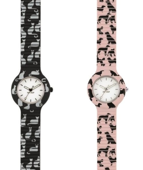 I nuovi Hip Hop Watches con cani e gatti sui cinturini