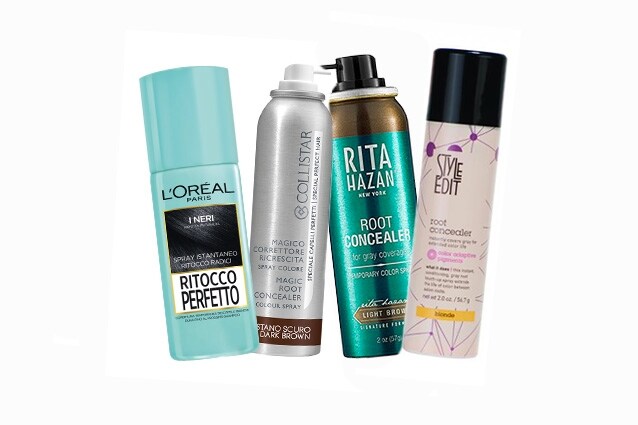 spray coprente capelli bianchi