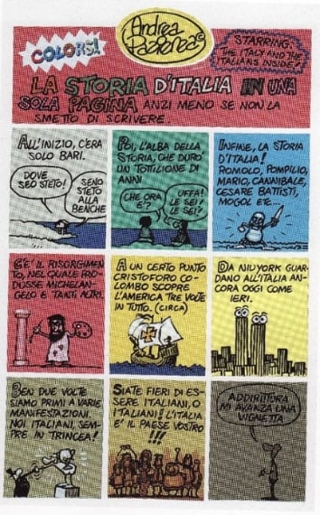 da "Storie Brevi", un'esaustiva storia d'Italia tra Bari, Colombo e Mogol