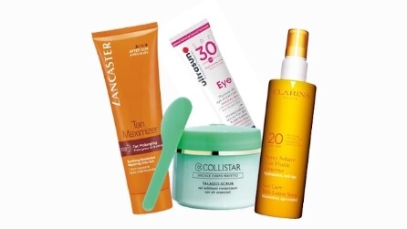10 prodotti per preparare la pelle all'abbronzatura