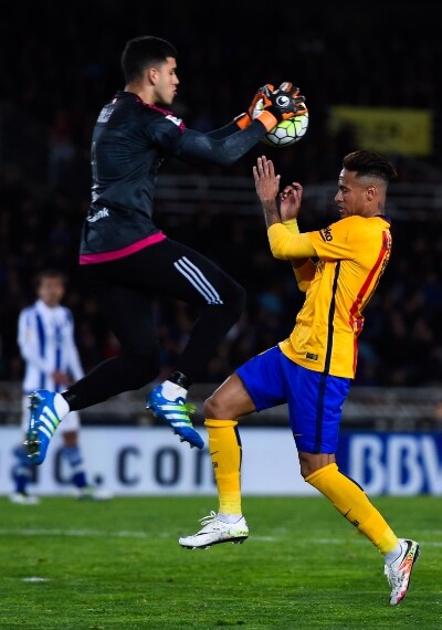 Portiere argentino della Real Sociedad.