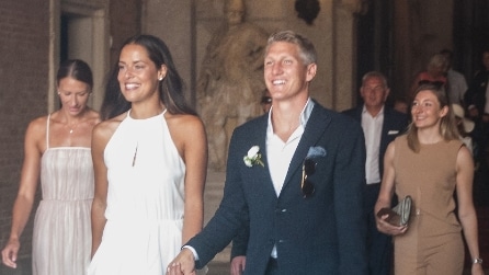 Ana Ivanovic sposa a Venezia: i due abiti della sposa