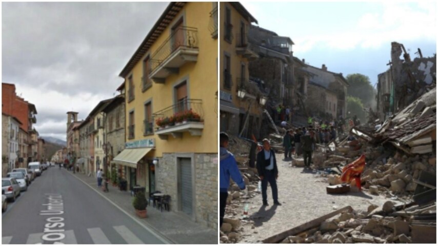 Corso Umberto I, Amatrice