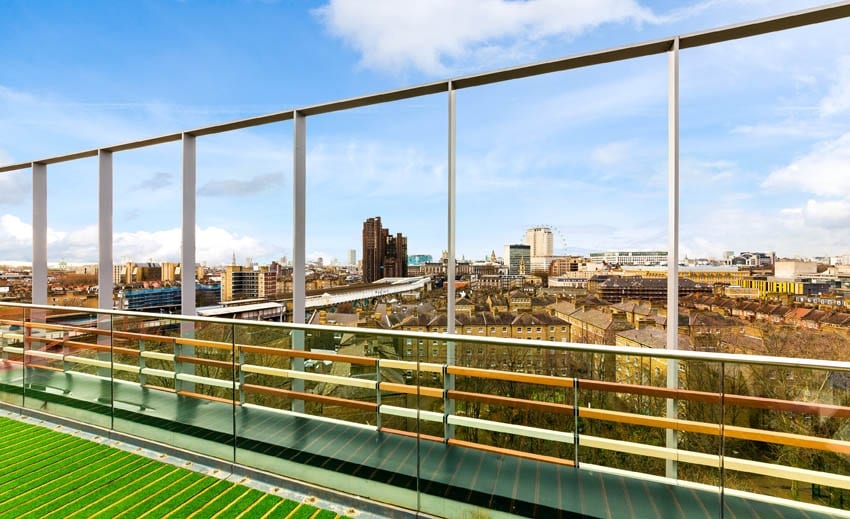 L'edificio è dotato anche di una terrazza con vista sul London Eye e lo skyline della città. Difficile trovare nulla di meglio