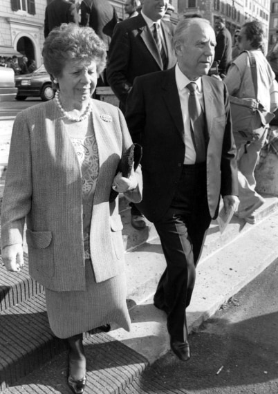 I coniugi Ciampi nel 1997